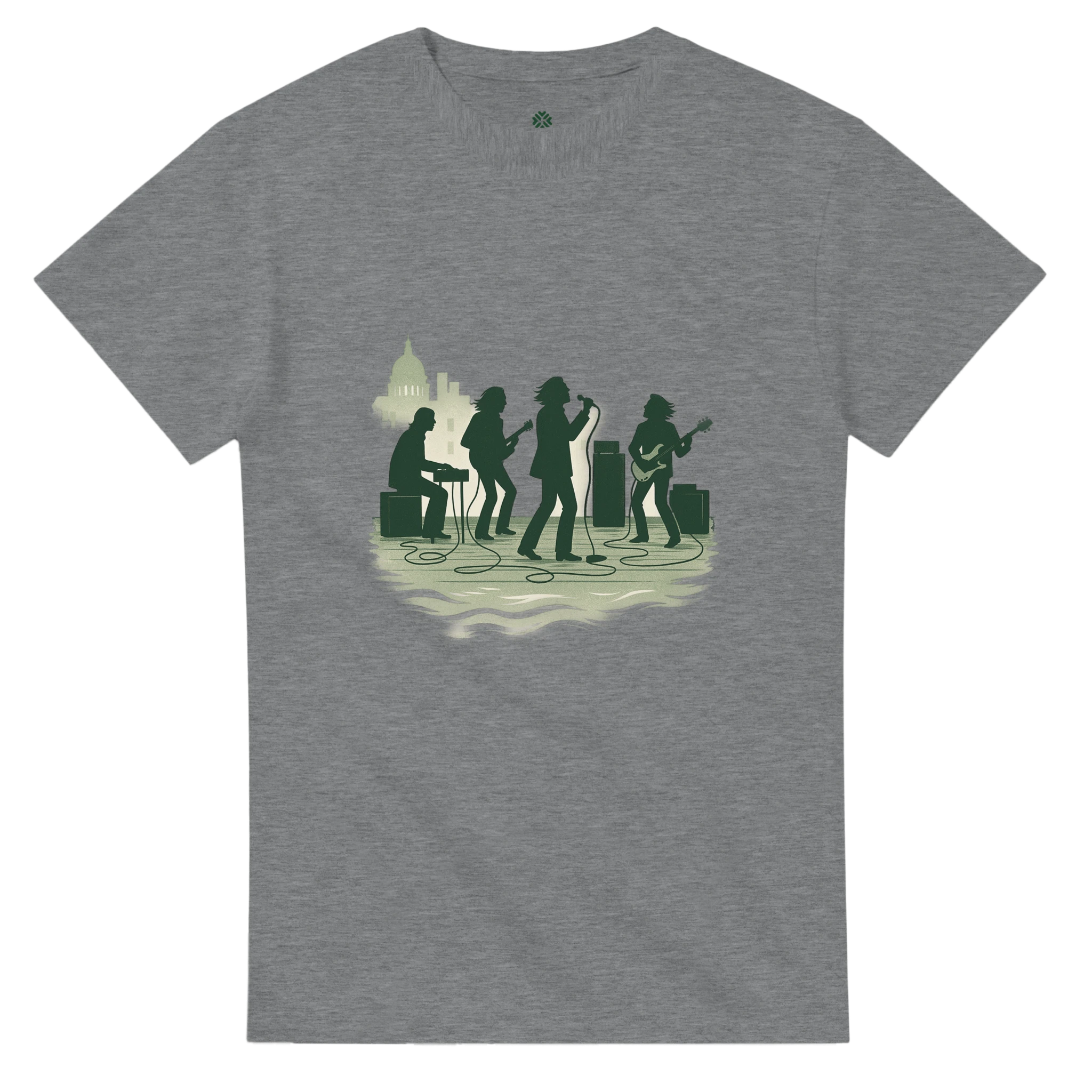 The Beatles Rooftop Jam Tee by Randomly Something