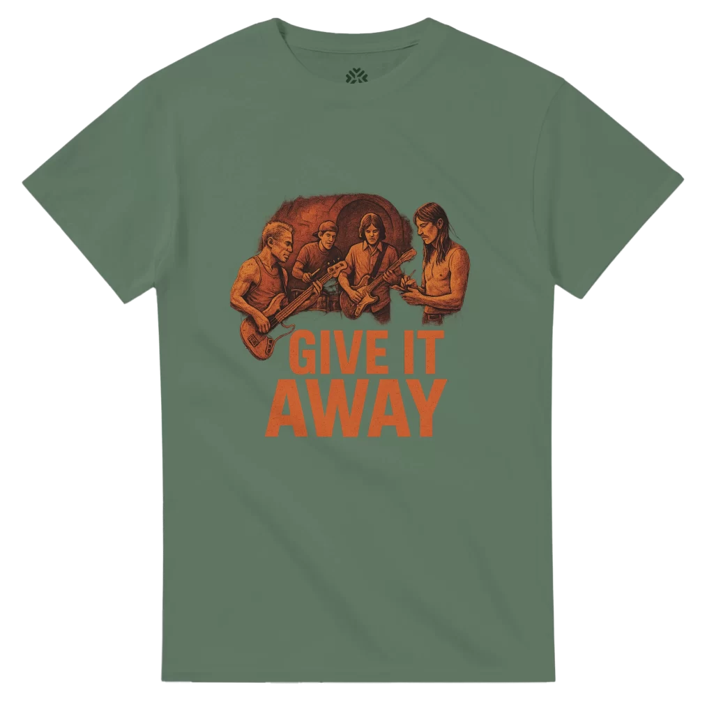Give It Away – RHCP Tee by Radnomly Something