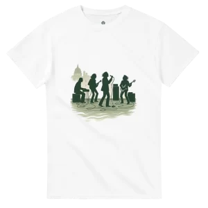 The Beatles Rooftop Jam Tee by Randomly Something