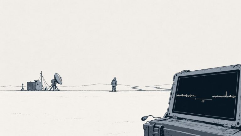 What the Quantum Radar Saw at Cambridge Bay