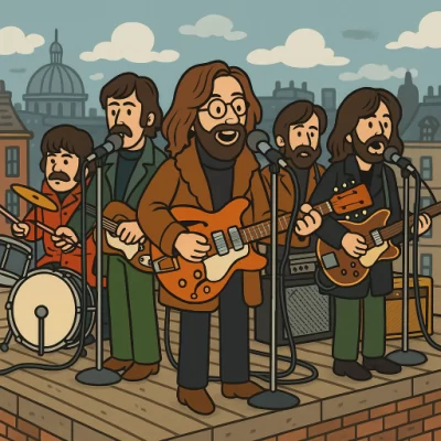 A Story About The Beatles: The Rooftop Goodbye by Randomly Something